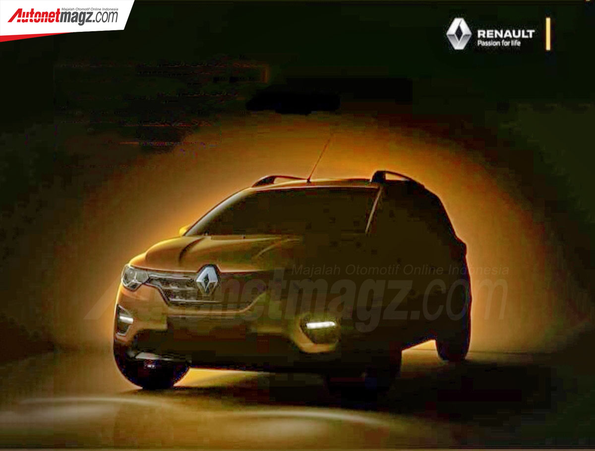 Berita, Renault Triber Teaser: Teaser Renault Triber Disebar, Debut Global Besok!