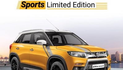 Suzuki Luncurkan Vitara Brezza Sports Limited Edition di India Suzuki Luncurkan Vitara Brezza Sports Limited Edition di India