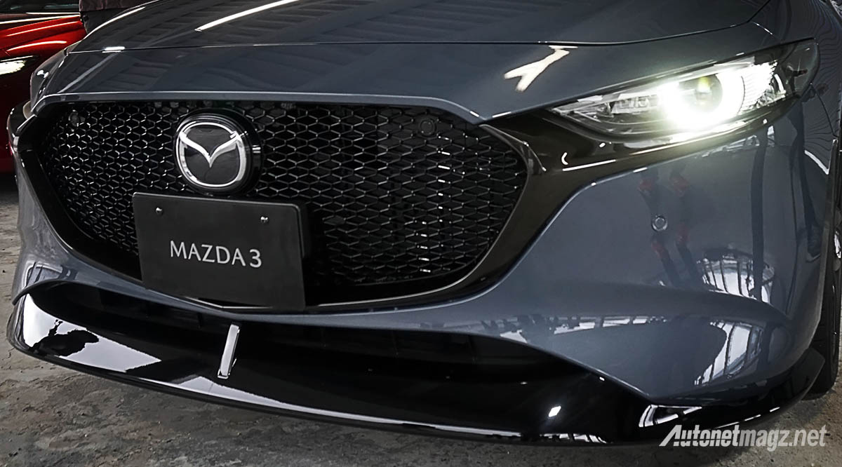 International, mazda-3-2019-front-end: First Impression Review Mazda 3 Hatchback 2019