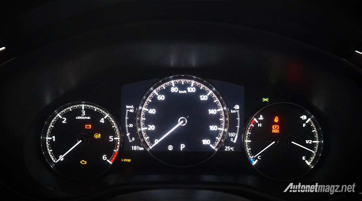 International, mazda-3-2019-speedometer: First Impression Review Mazda 3 Hatchback 2019