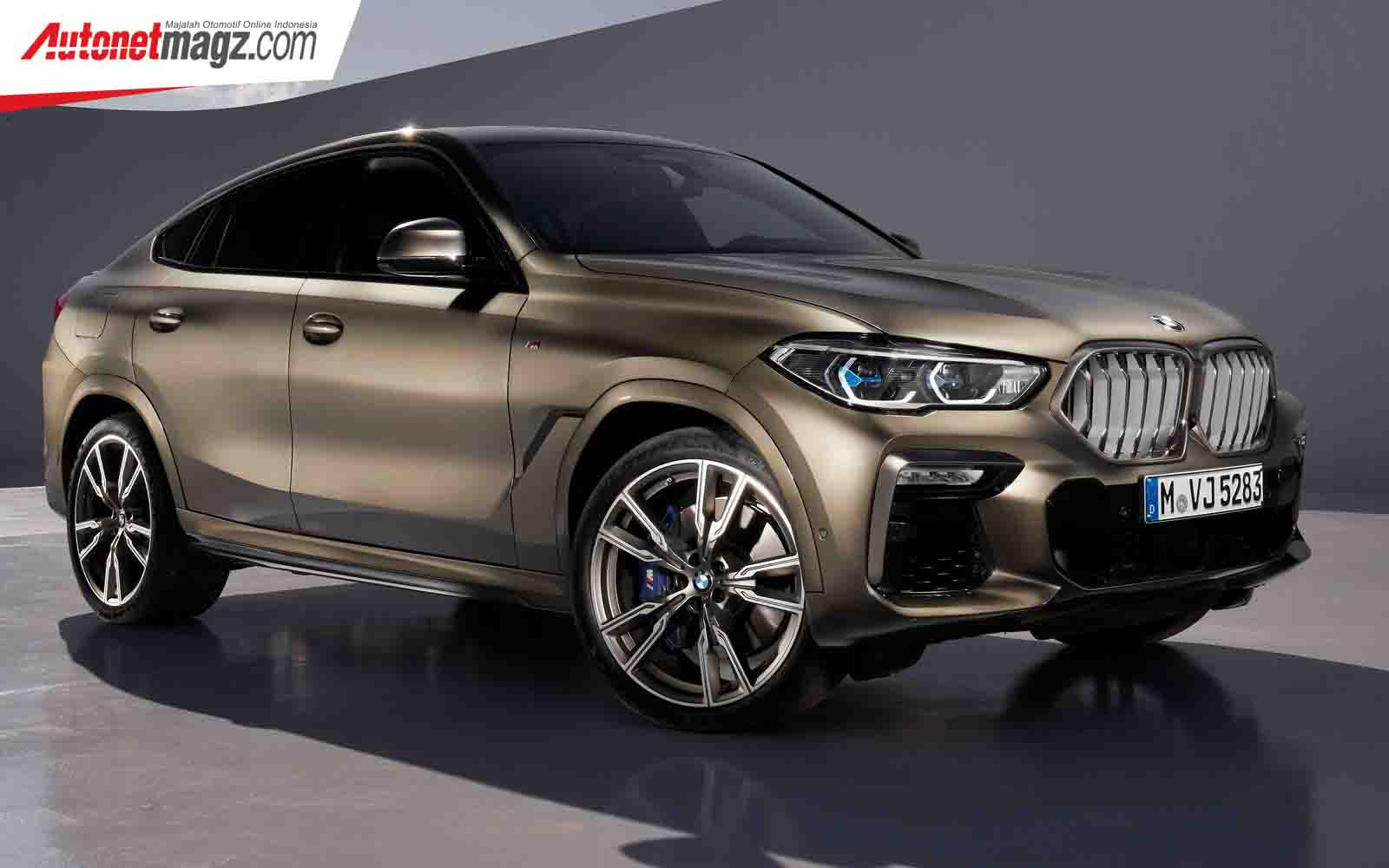 Berita, Fitur New BMW X6 G06: New BMW X6 G06 Resmi Diperkenalkan, Bak 8-Series Versi Coupe SUV!