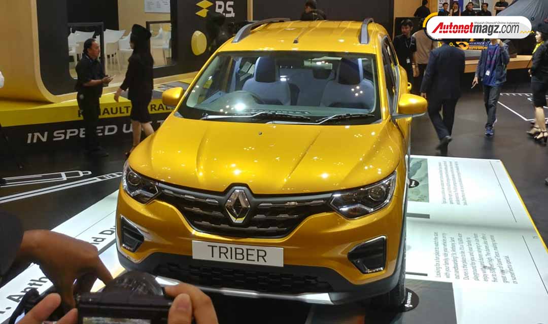 Berita, Harga Renault Triber Indonesia: GIIAS 2019 : Renault Triber Sudah Bisa Dipesan, Distribusi Desember!