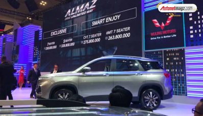 GIIAS 2019 : Harga Wuling Almaz 7 Seater Mulai 263 Jutaan!
