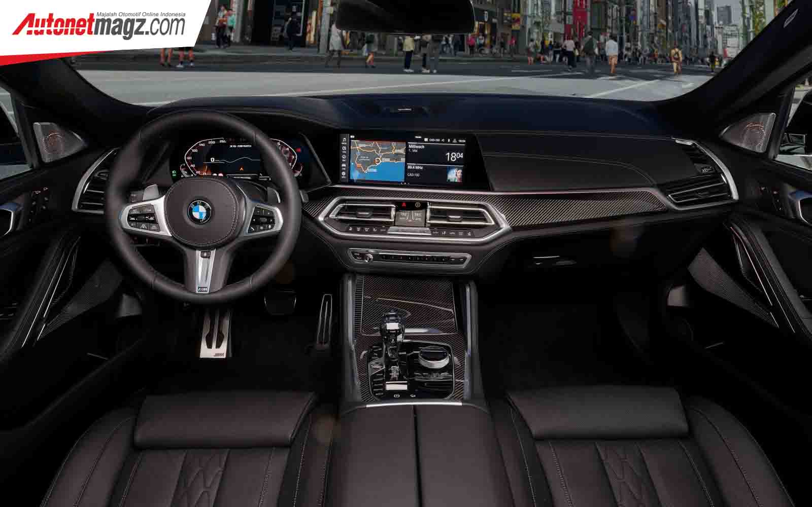 Berita, Interior New BMW X6 G06: New BMW X6 G06 Resmi Diperkenalkan, Bak 8-Series Versi Coupe SUV!