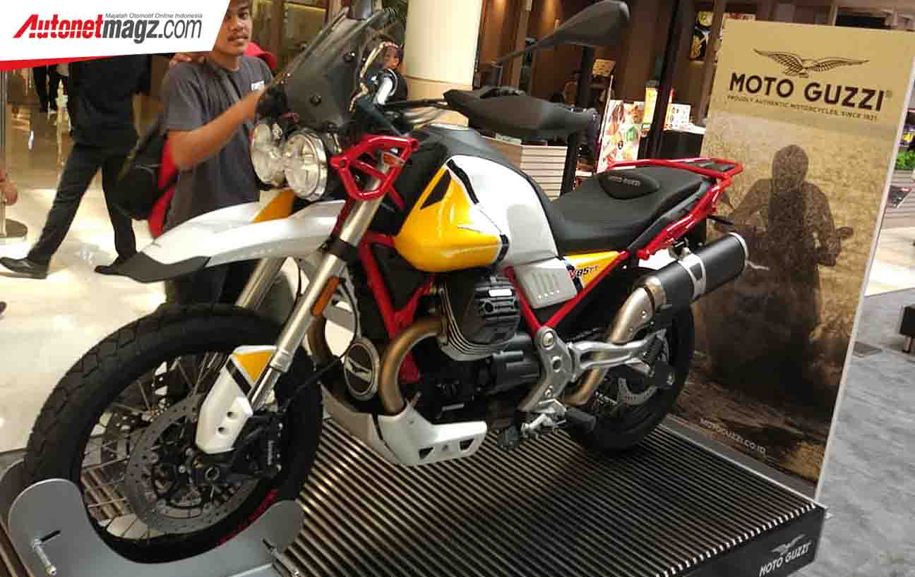 Berita, Moto Guzzi V85TT: Moto Guzzi V85TT Resmi Mengaspal di Indonesia, 650 Jutaan!