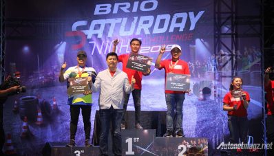 Honda Brio Saturday Night Challenge, Malming Ala Pembalap Slalom! Honda Brio Saturday Night Challenge, Malming Ala Pembalap Slalom!