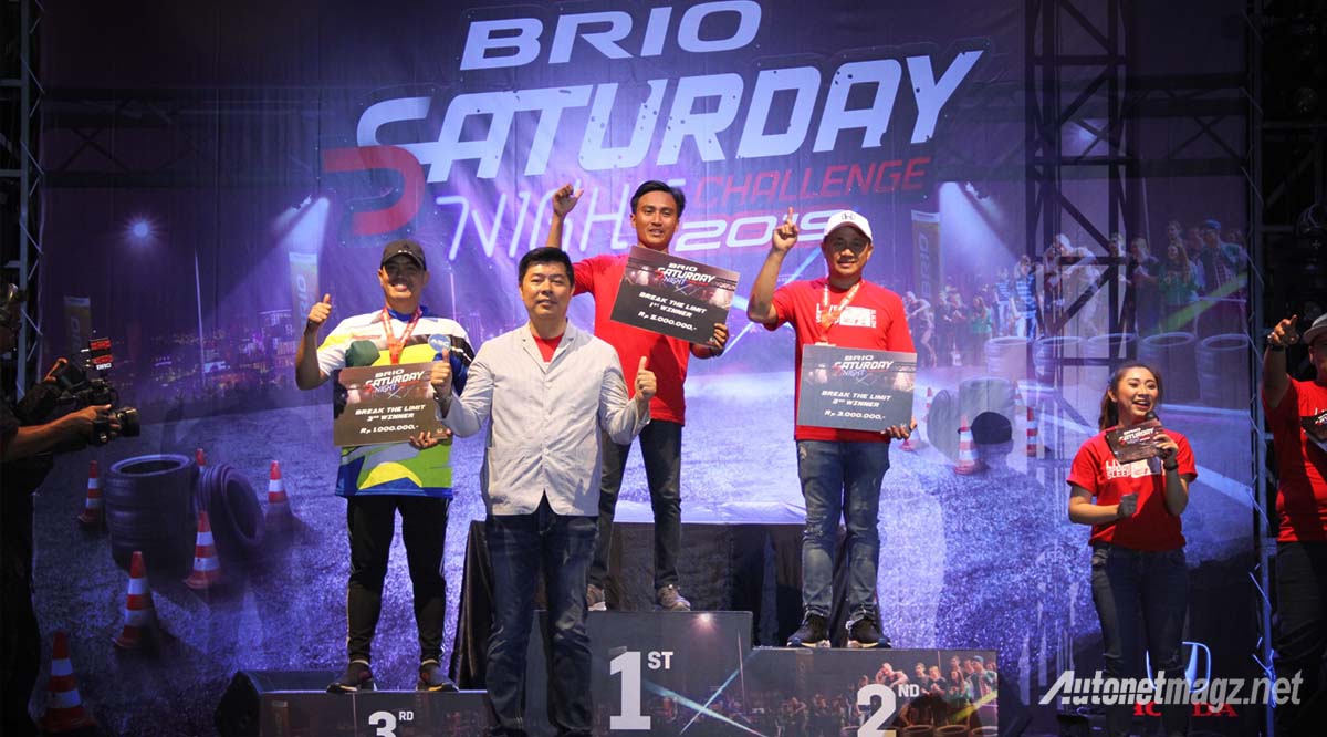 Event, honda-brio-saturday-night-challenge-break-the-limit-winner: Honda Brio Saturday Night Challenge, Malming Ala Pembalap Slalom!