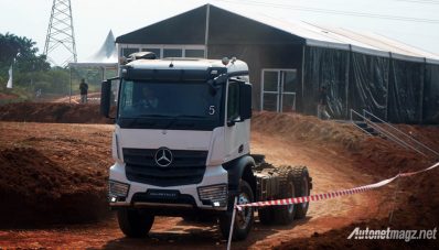 Mercedes-Benz Unjuk Kebolehan Truk Actros dan Acros