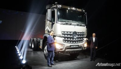 Mercedes-Benz Unjuk Kebolehan Truk Actros dan Acros
