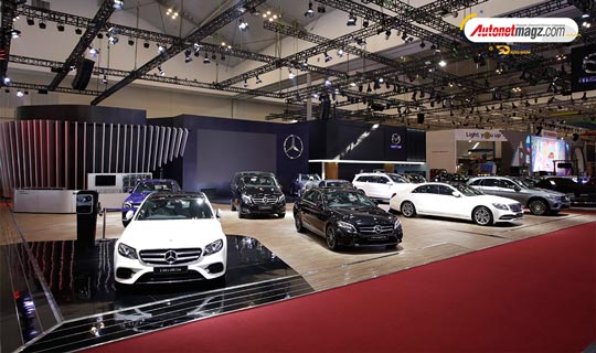 Gaikindo Indonesia International Auto Show, mercedes-benz-giias-2019-booth: GIIAS 2019 : Mercedes Pamerkan Total 11 Mobil!