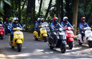 Nikmati Weekend, Piaggio Ajak Jajal Vespa GTS Super 150 ke Bogor