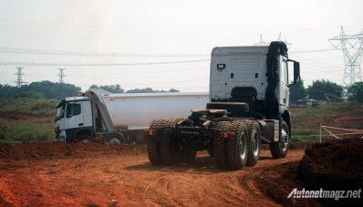 Mercedes-Benz Unjuk Kebolehan Truk Actros dan Acros
