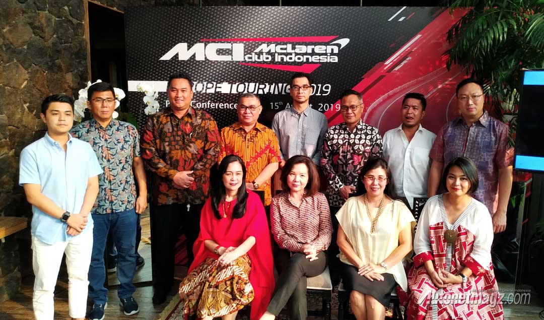 Klub dan Komunitas, McLaren-Jakarta-dan-McLaren-Club-Indonesia-Europe-Touring-2019-konferensi-pers: McLaren Club Indonesia Akan Touring ke Berbagai Kota di Eropa