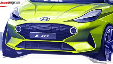 Hyundai Rilis Sketsa All New i10, Jauh Lebih Sporty! Hyundai Rilis Sketsa All New i10, Jauh Lebih Sporty!