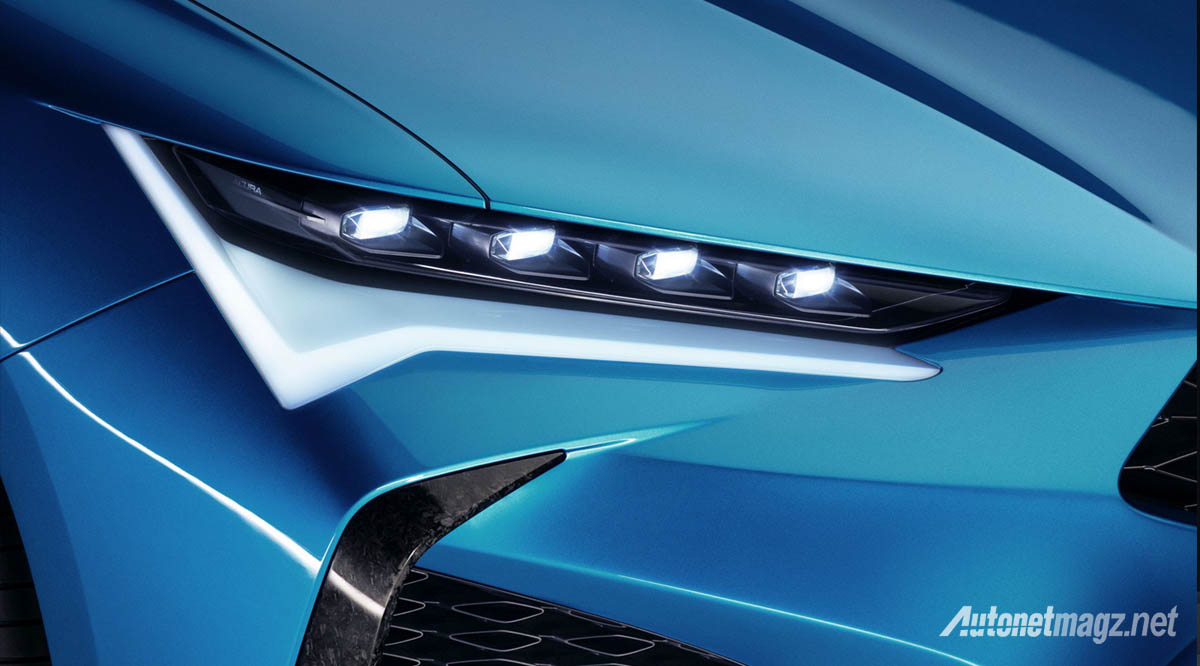 Acura, acura-type-s-concept-headlamp: Acura Type S Concept 2019 : S Untuk Sporty