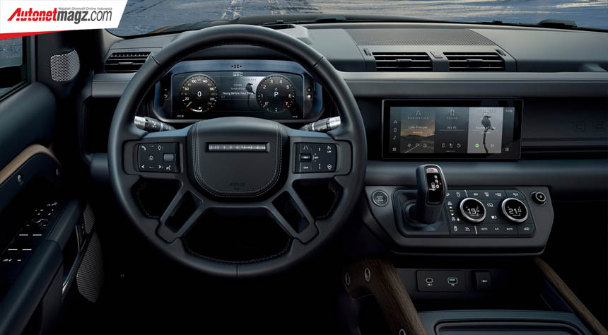Berita, Interior All New Land Rover Defender: All New Land Rover Defender : Tetap Kotak, Tapi Modern