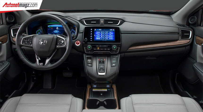 Berita, Interior Honda CR-V Facelift 2020: Honda CR-V Turbo Facelift Rilis di US, Pakai Bumper Baru