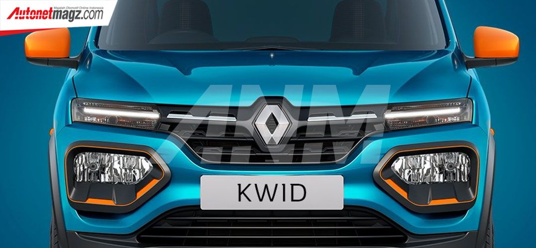 Berita, Renault Kwid Facelift 2019: Teaser Renault Kwid Facelift Dirilis, Fix Pakai Muka City K-ZE!