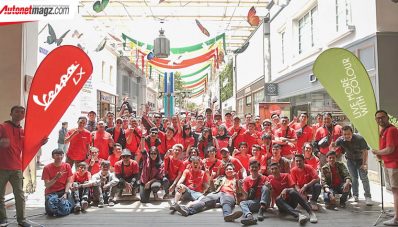 Piaggio Indonesia Gelar Community Ride Vespa LX i-get 125 di Bandung Piaggio Indonesia Gelar Community Ride Vespa LX i-get 125 di Bandung