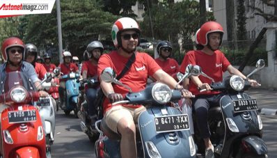 Piaggio Indonesia Gelar Community Ride Vespa LX i-get 125 di Bandung Piaggio Indonesia Gelar Community Ride Vespa LX i-get 125 di Bandung
