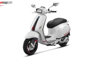 Vespa Sprint Carbon Dapat Edisi Terbatas, Hampir 50 Juta!