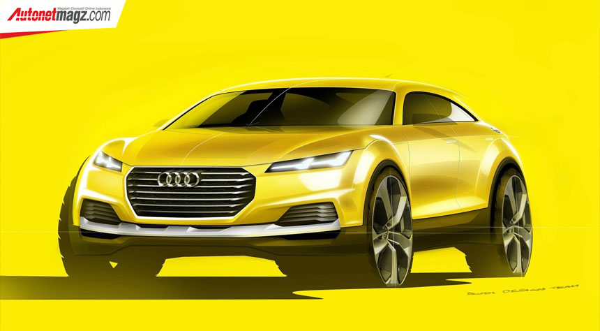 Audi, Audi TT Offroad Concept 2014: Audi e-TTron : Suksesor Audi TT Yang Berwujud Crossover