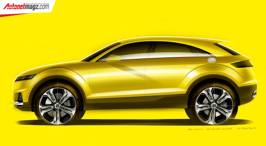 Audi, Audi TT Offroad Concept: Audi e-TTron : Suksesor Audi TT Yang Berwujud Crossover