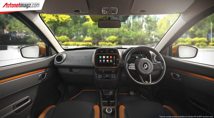 Berita, Interior Renault Kwid Facelift: Renault Kwid Facelift Dirilis di India, Tak Sampai 100 Juta!