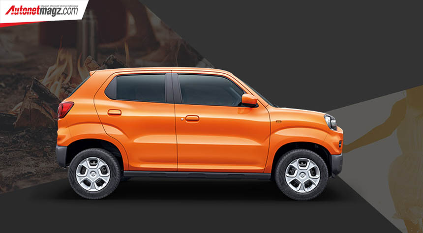 Berita, Maruti Suzuki S-Presso Samping: Maruti Suzuki S-Presso Dirilis di India, City Car Bergaya SUV!