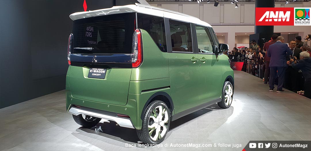 Berita, Mitsubishi Super Height K-Wagon TMS 2019: TMS 2019 : Mitsubishi Super Height K-Wagon Concept, Next-Gen eK