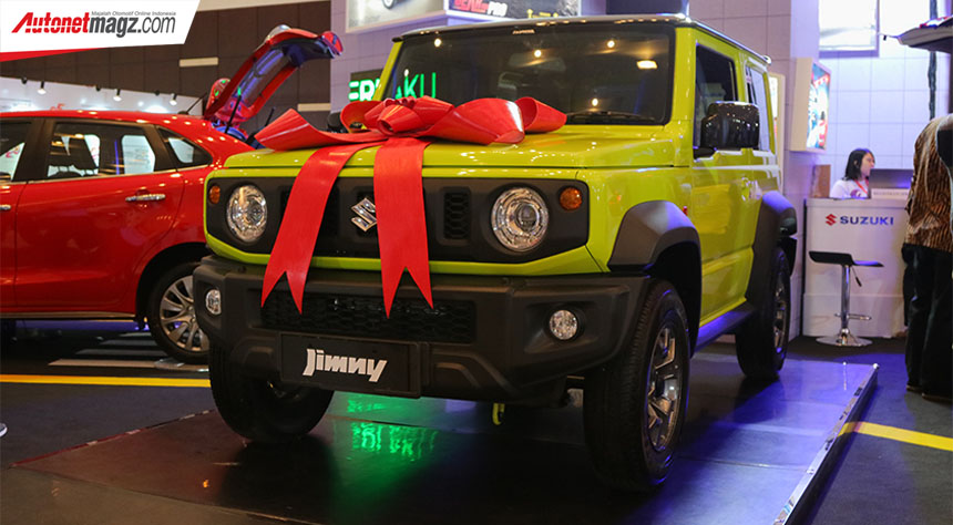 Berita, Suzuki Jimny Surabaya: IIMS Surabaya 2019 : Suzuki Serahkan 1 Unit Jimny Pada Pemenang Undian