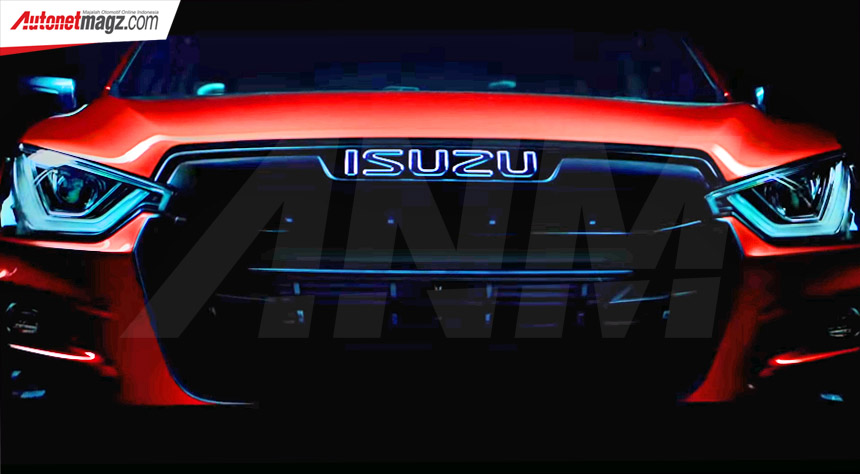 Berita, Wajah All New Isuzu D-Max: Teaser Isuzu D-Max Terbaru Muncul di Thailand, Rilis Minggu Depan!