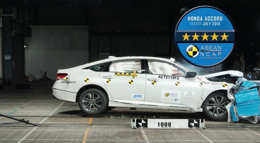All New Honda Accord Raih Bintang 5 di ASEAN NCAP All New Honda Accord Raih Bintang 5 di ASEAN NCAP