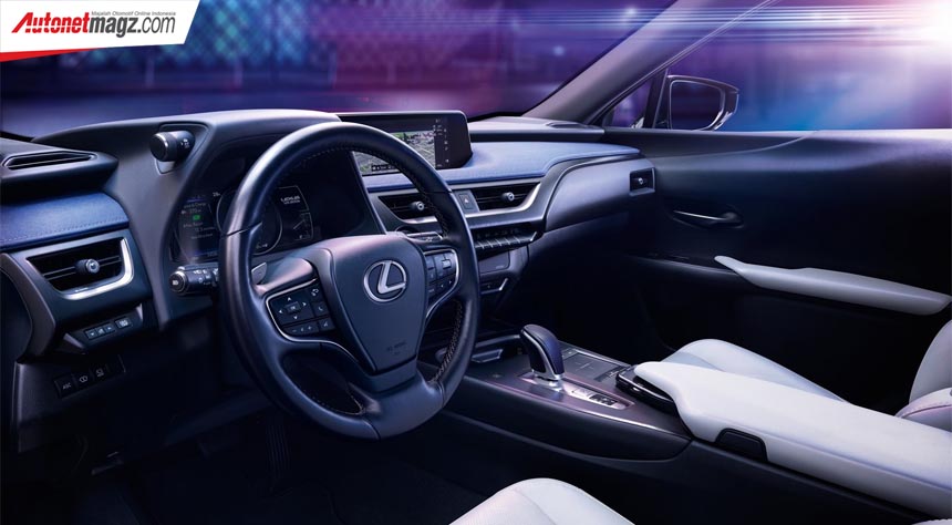 Berita, Interior Lexus UX 300e: Lexus UX 300e : Mobil Listrik Produksi Massal Pertama