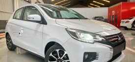 Mitsubishi Attrage 2019 belakang