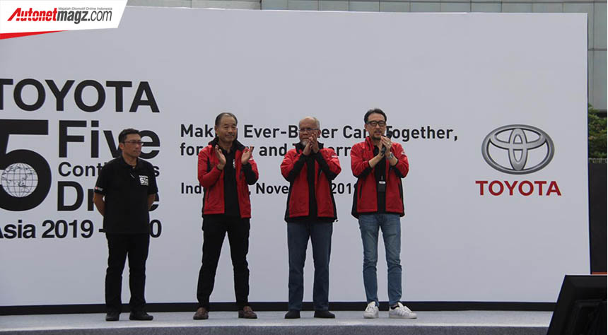 Berita, Toyota 5 Continents Drive Asia 2019: Toyota 5 Continents Drive Asia Tiba di Indonesia, Siap Kenali Jalanan Indonesia
