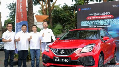Dirilis Bersamaan, New Suzuki Baleno Sapa Publik Surabaya!