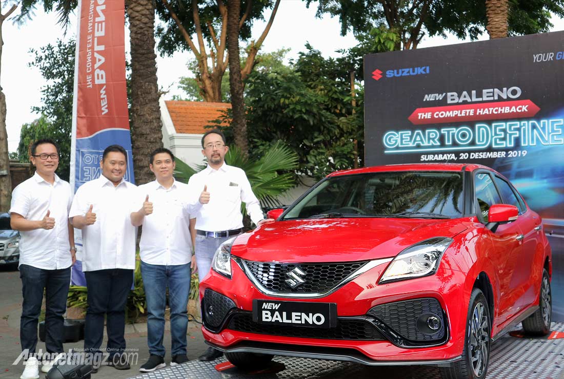 Berita, UMC-Suzuki-Surabaya-New-Baleno-hatchback-2020: Dirilis Bersamaan, New Suzuki Baleno Sapa Publik Surabaya!