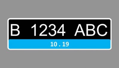 Plat Nomor Mobil Listrik Dibedakan, Ada Ornamen Biru