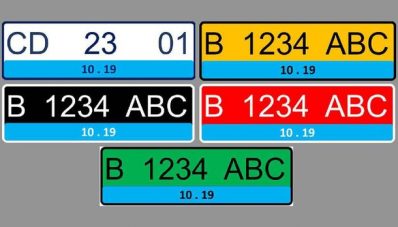 Plat Nomor Mobil Listrik Dibedakan, Ada Ornamen Biru