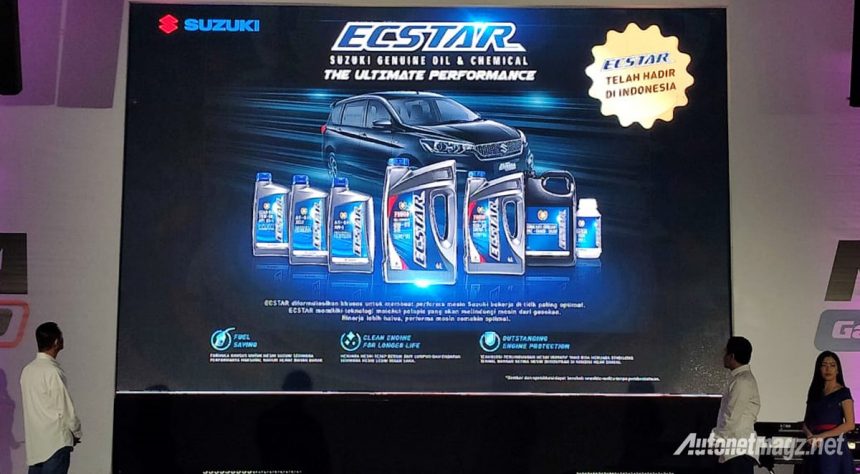 Suzuki Indonesia Resmi Perkenalkan Oli ECSTAR Suzuki Indonesia Resmi Perkenalkan Oli ECSTAR