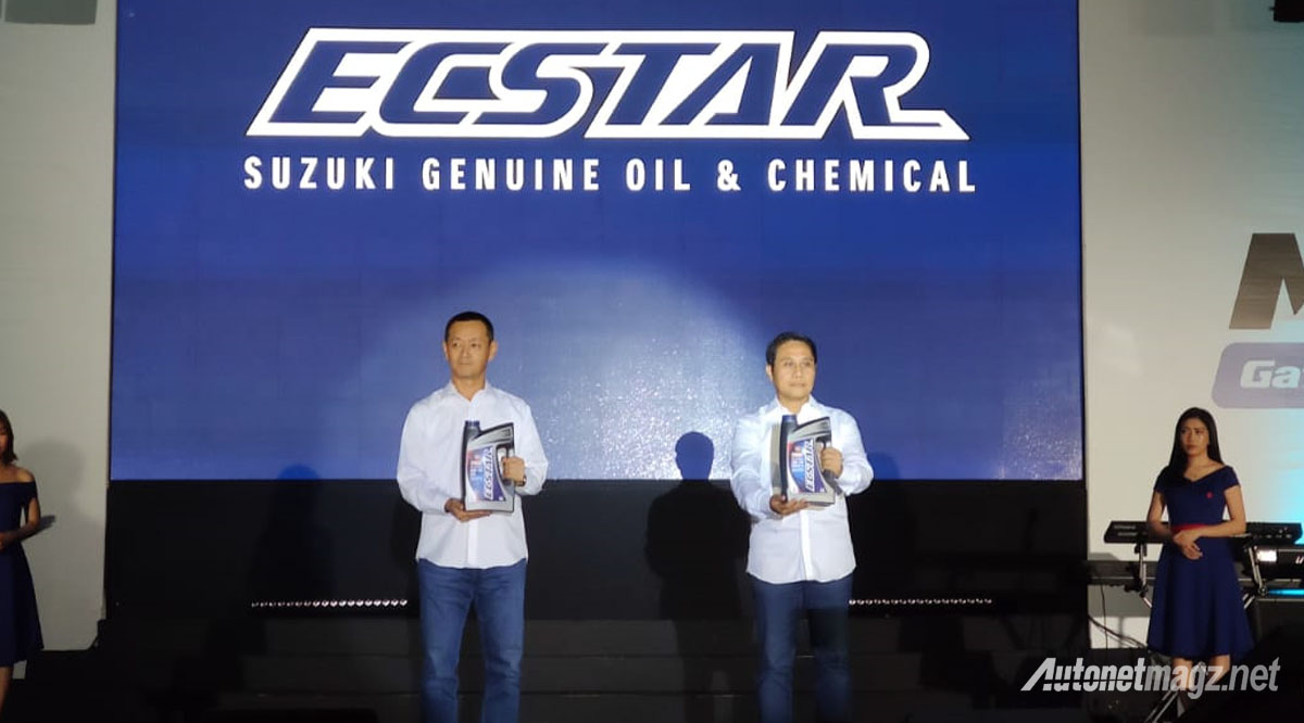Berita, oli-resmi-suzuki-ecstar: Suzuki Indonesia Resmi Perkenalkan Oli ECSTAR