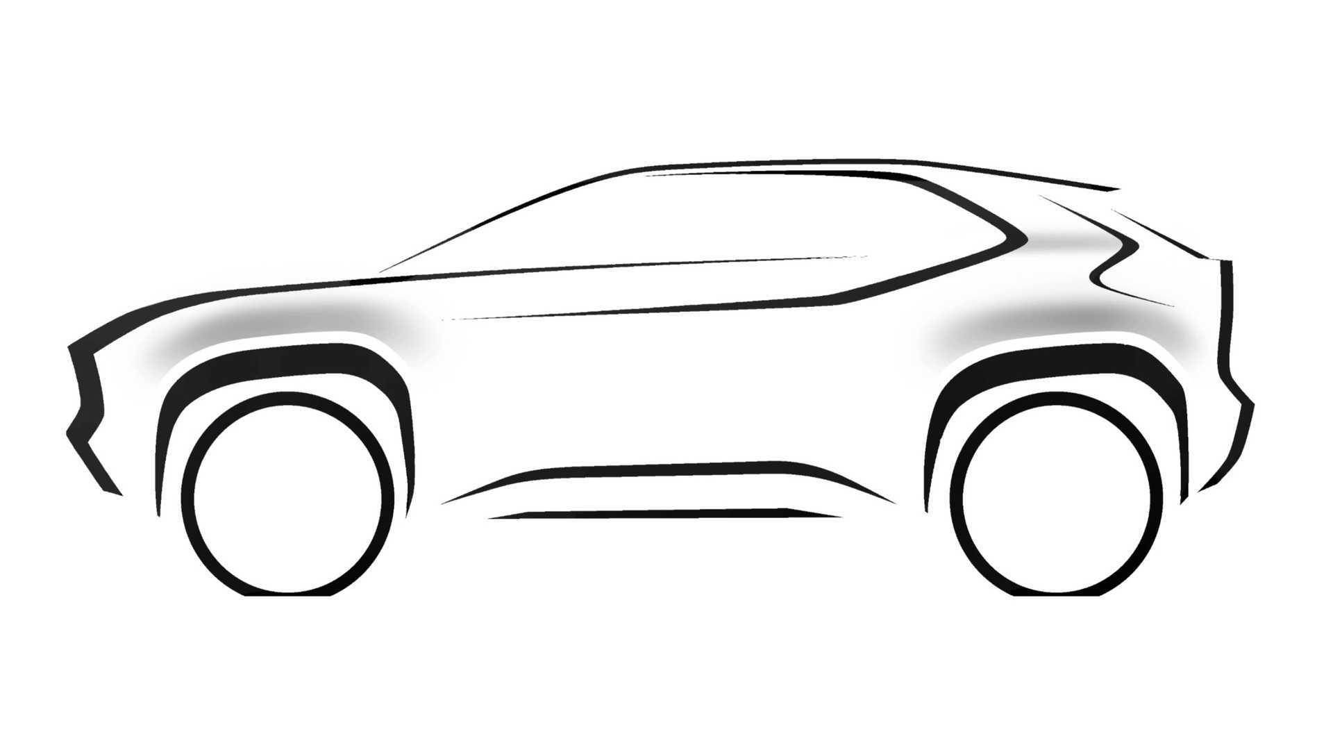 Berita, toyota-yaris-suv-sketch: Toyota Yaris SUV Muncul 3 Maret 2020!