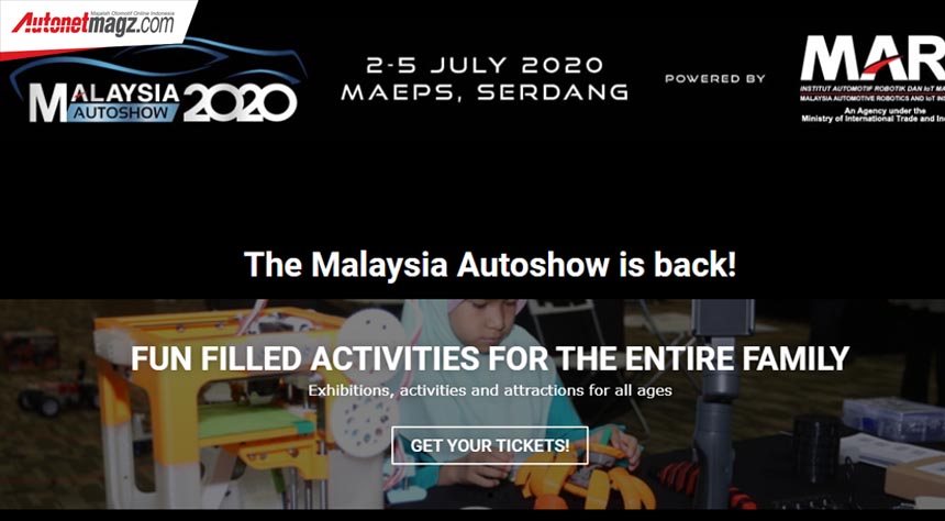 Berita, Malaysia Autoshow ditunda: Sejumlah Agenda Yang Tertunda Karena Covid19 : MotoGP & Sejumlah Motor Show