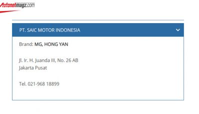 SAIC Motor Indonesia : APM Resmi Morris Garages di Tanah Air