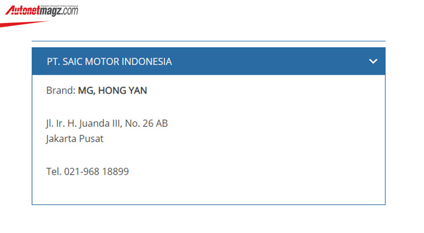 Berita, SAIC Motor Indonesia: SAIC Motor Indonesia : APM Resmi Morris Garages di Tanah Air