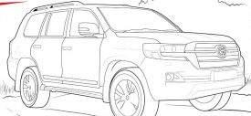 Coloring Page Toyota 86 Supra