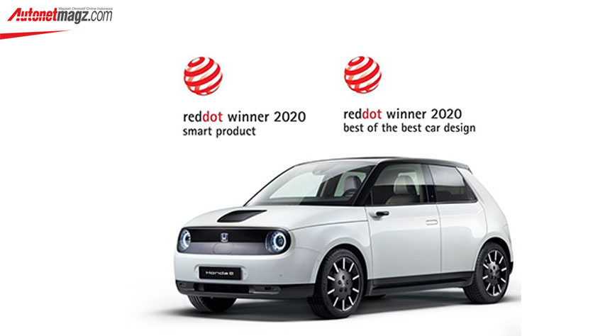 Berita, Honda-e-red-dot: Honda e Berhasil Raih Penghargaan Red Dot Award