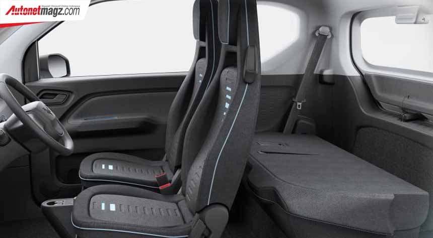 Berita, Interior Wuling Hongguang Mini EV: Wuling Hongguang Mini EV Mulai Dijual Bulan Depan, Tapi di China