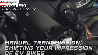 Kawasaki Endeavor EV : Motor Sport Listrik Pakai Transmisi Manual